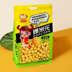 Spherical New Product Crispy Popcorn in Resealable Bag 408g