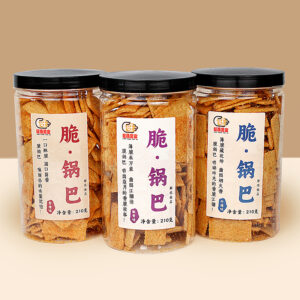 Crispy Chinese Flavor Rice Crust – Wholesale OEM Snack Supply 210g