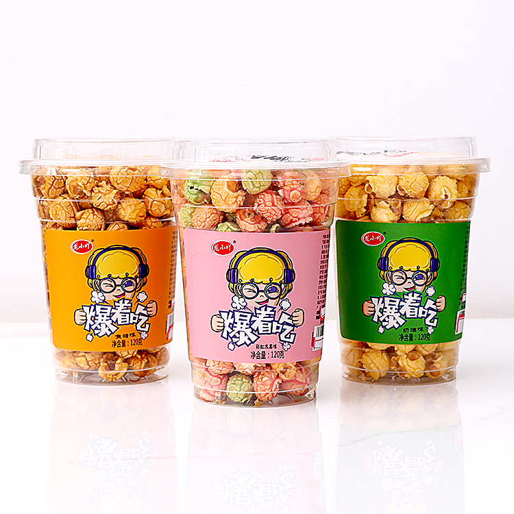 Hot Mushroom Crispy Popcorn - A popular new food snack 120g