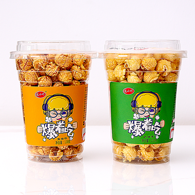 Hot Mushroom Crispy Popcorn - A popular new food snack 120g - Image 2