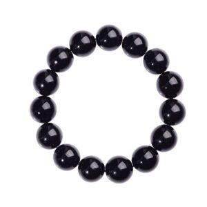 Zhaocai Wangyun Black Yaoshi - Men's 14mm, (matched according to destiny, configured according to the missing elements of the five elements)